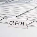 3in Clear Label Holder for Quantum Wire Shelves redirect to product page